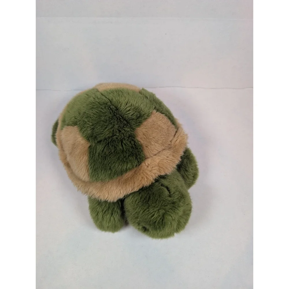 UNIPAK Designs Plush Turtle Green Brown 11
